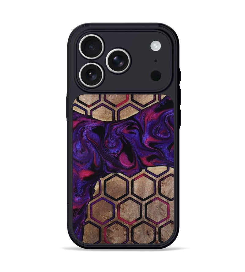 iPhone 17 Pro Wood Phone Case - Malayah (Pattern, 817563)