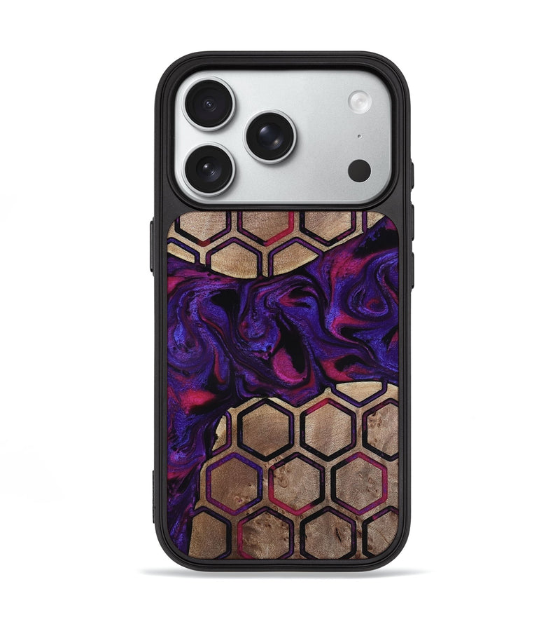 iPhone 18 Pro Wood Phone Case - Malayah (Pattern, 817563)