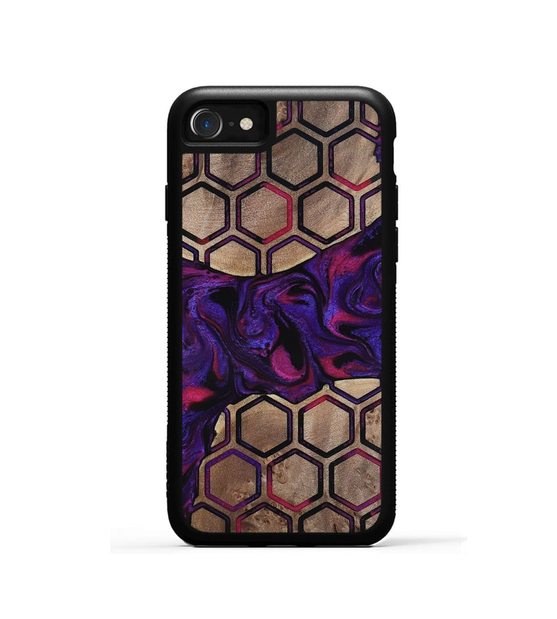 iPhone SE Wood Phone Case - Malayah (Pattern, 817563)