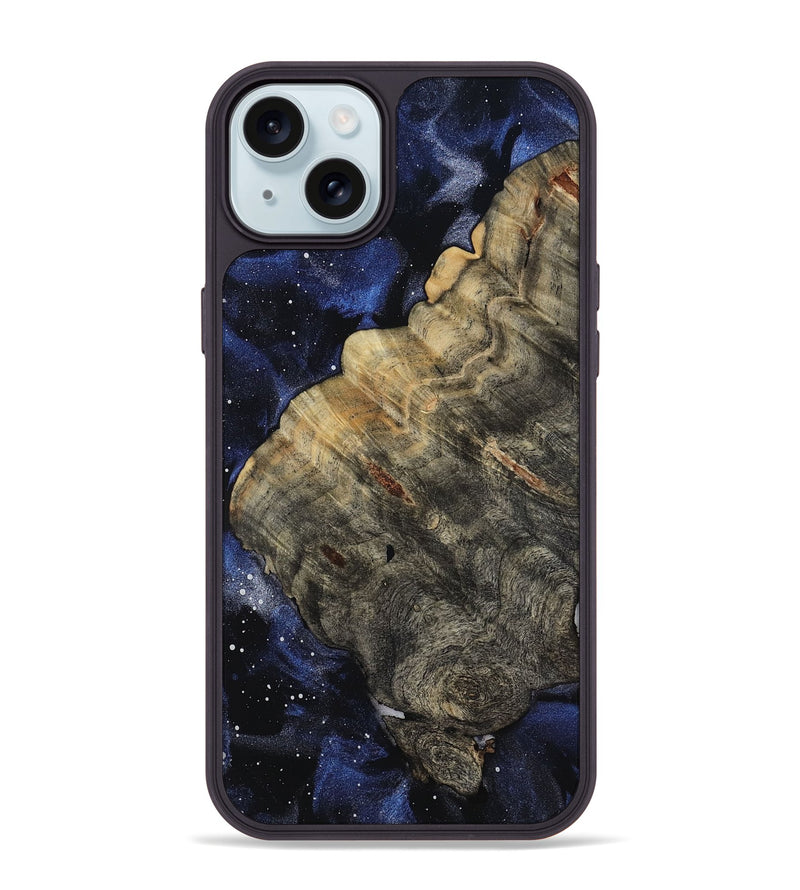 iPhone 15 Plus Wood Phone Case - Khari (Cosmos, 817578)