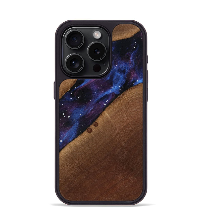 iPhone 15 Pro Wood Phone Case - Wrenley (Cosmos, 817584)