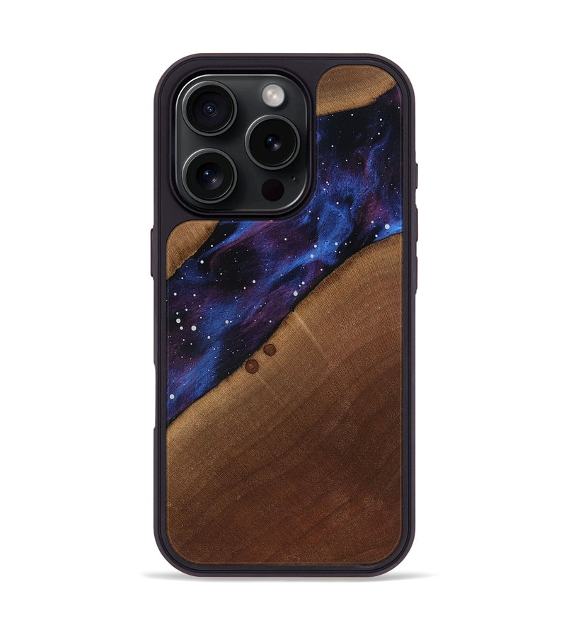 iPhone 16 Pro Wood Phone Case - Wrenley (Cosmos, 817584)
