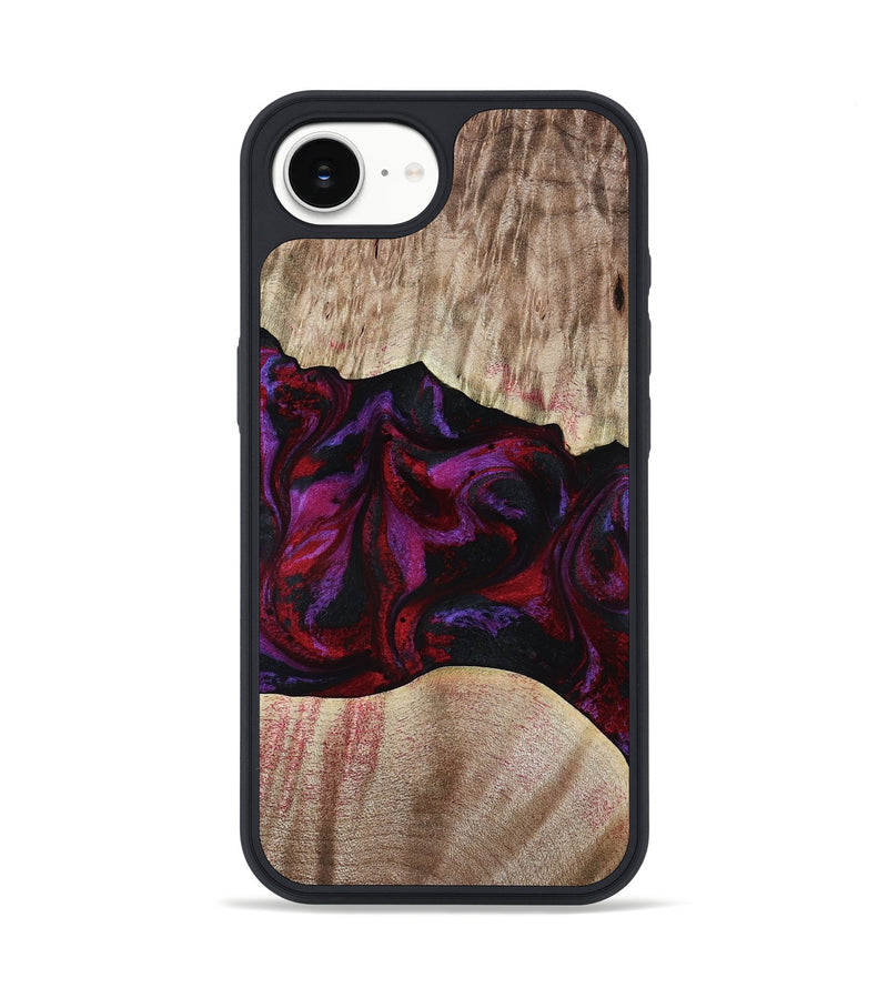iPhone 17e Wood Phone Case - Eliana (Red, 817620)