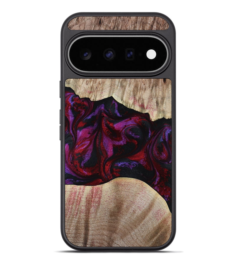 Pixel 11 Pro XL Wood Phone Case - Eliana (Red, 817620)