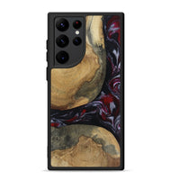 Galaxy S22 Ultra Wood Phone Case - Zelda (Red, 817623)