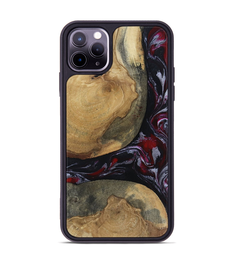 iPhone 11 Pro Max Wood Phone Case - Zelda (Red, 817623)