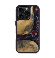 iPhone 16 Pro Wood Phone Case - Zelda (Red, 817623)