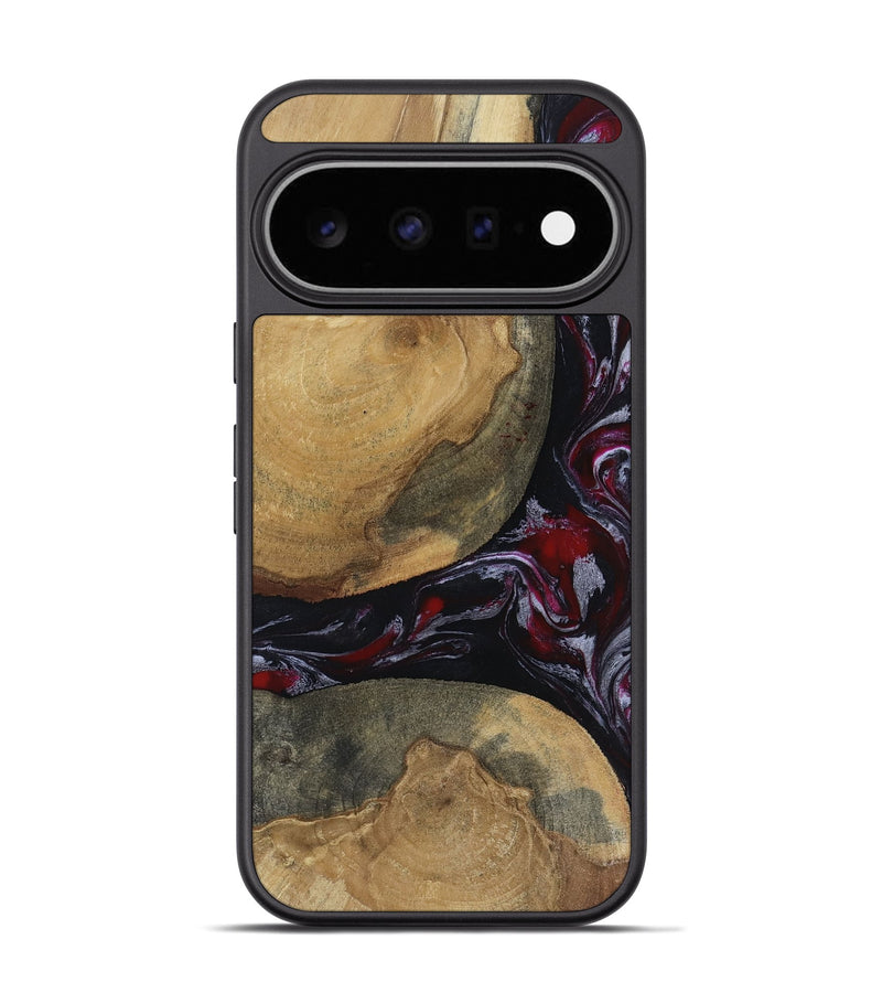 Pixel 11 Pro Wood Phone Case - Zelda (Red, 817623)