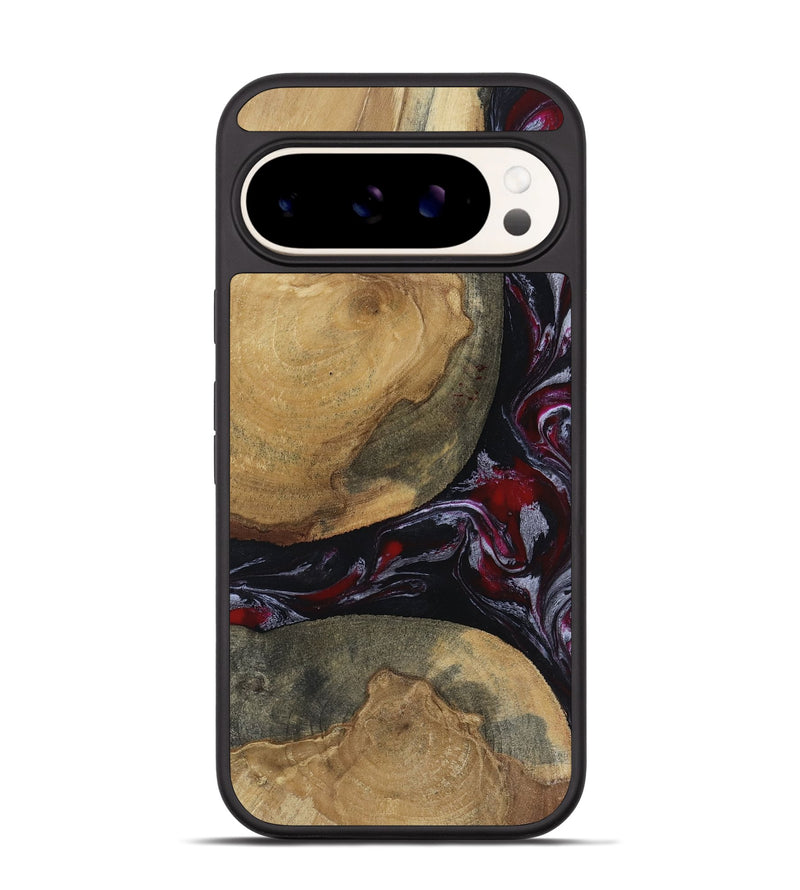 Pixel 9 Pro Wood Phone Case - Zelda (Red, 817623)