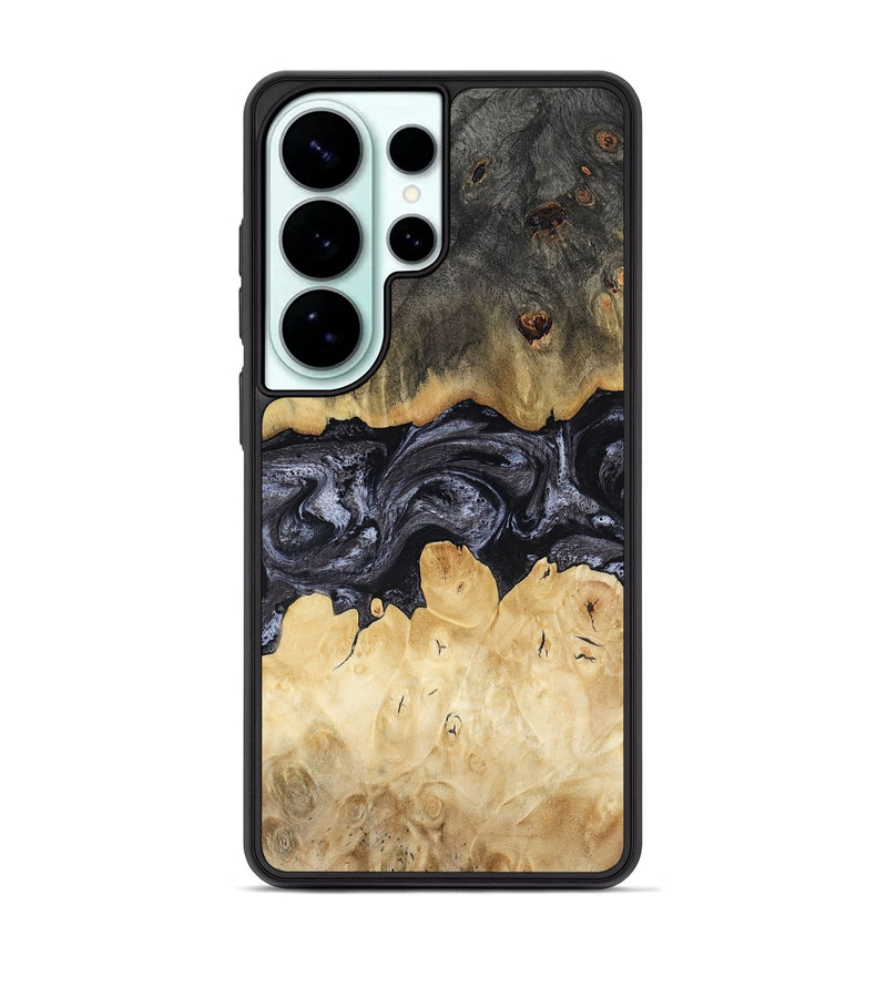 Galaxy S26 Ultra Wood Phone Case - Pennie (Black & White, 817628)