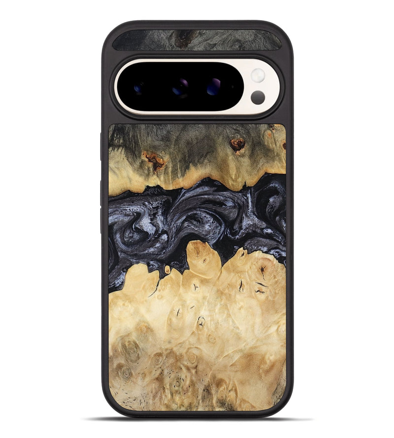 Pixel 10 Pro XL Wood Phone Case - Pennie (Black & White, 817628)