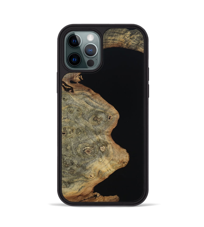 iPhone 12 Pro Wood Phone Case - Hugh (Wood Burl, 817643)