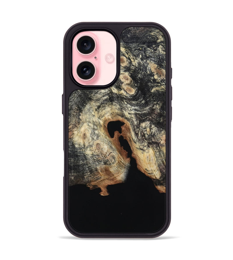 iPhone 16 Wood Phone Case - Ayla (Wood Burl, 817644)
