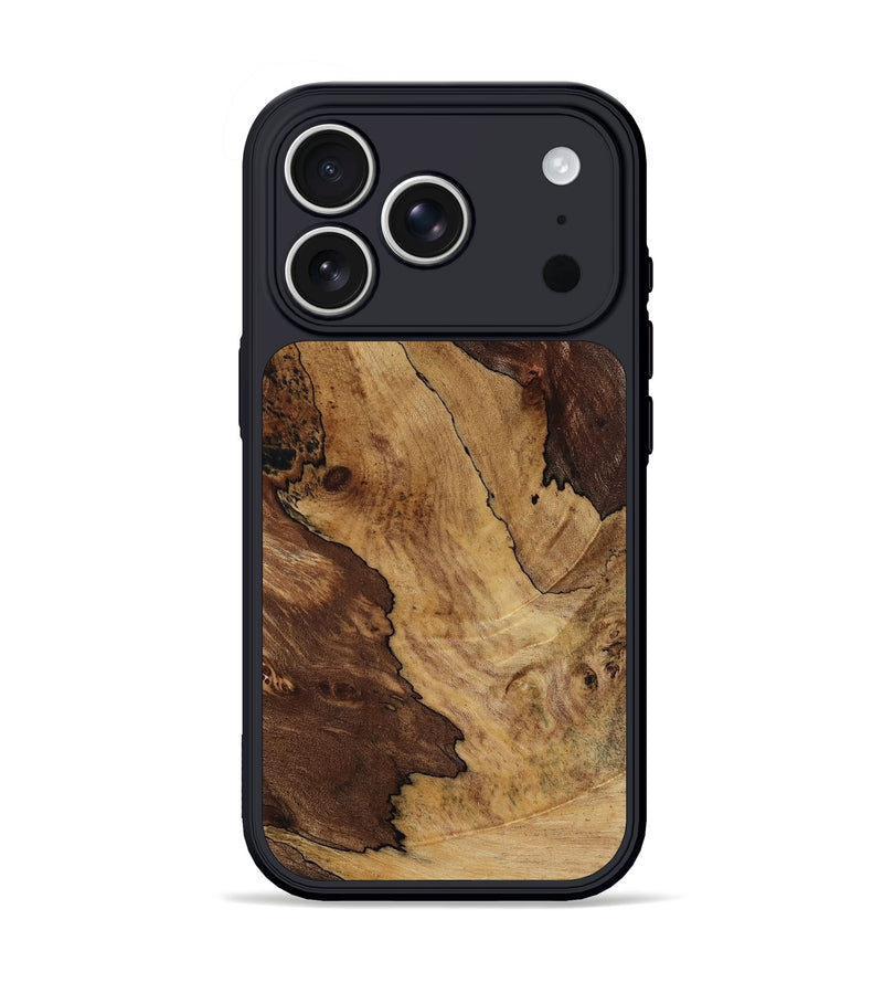 iPhone 17 Pro Wood Phone Case - Alvaro (Wood Burl, 817648)