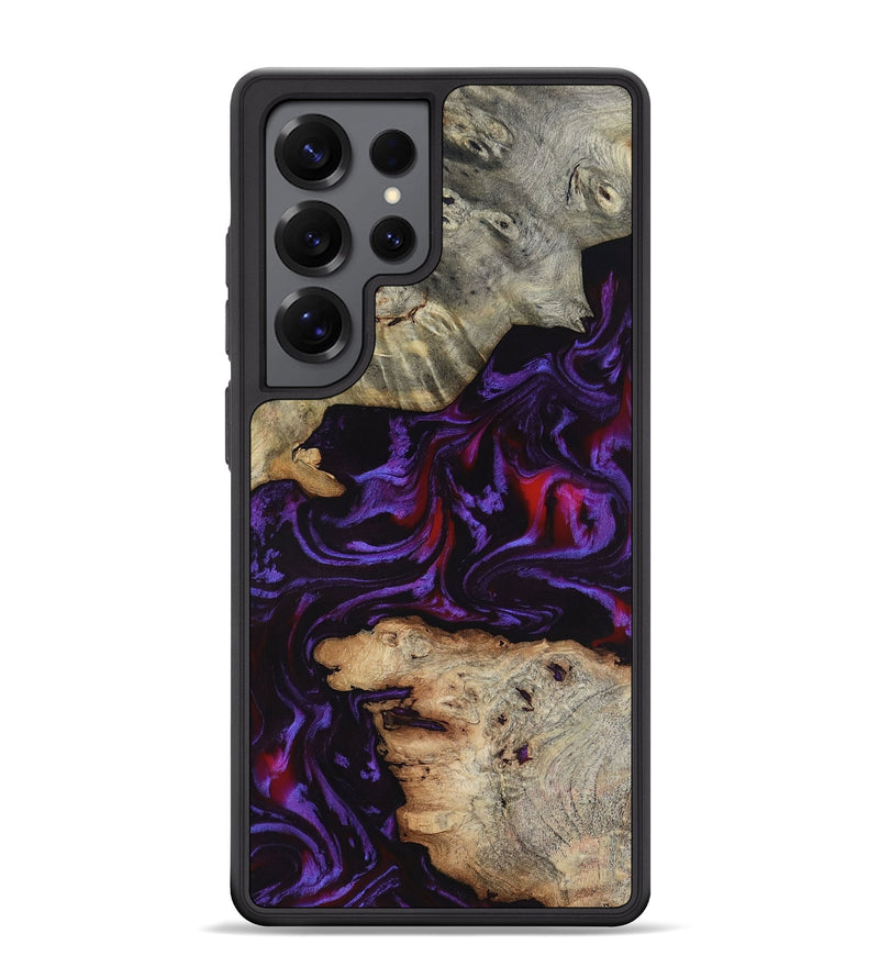 Galaxy S25 Ultra Wood Phone Case - Amelie (Purple, 817652)