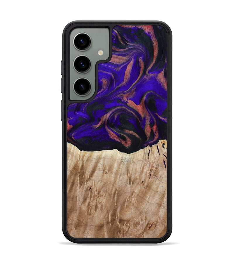 Galaxy S24 Plus Wood Phone Case - Marques (Purple, 817655)