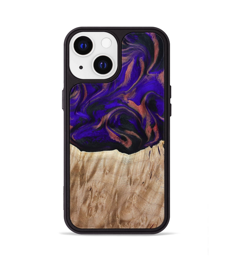iPhone 13 Wood Phone Case - Marques (Purple, 817655)