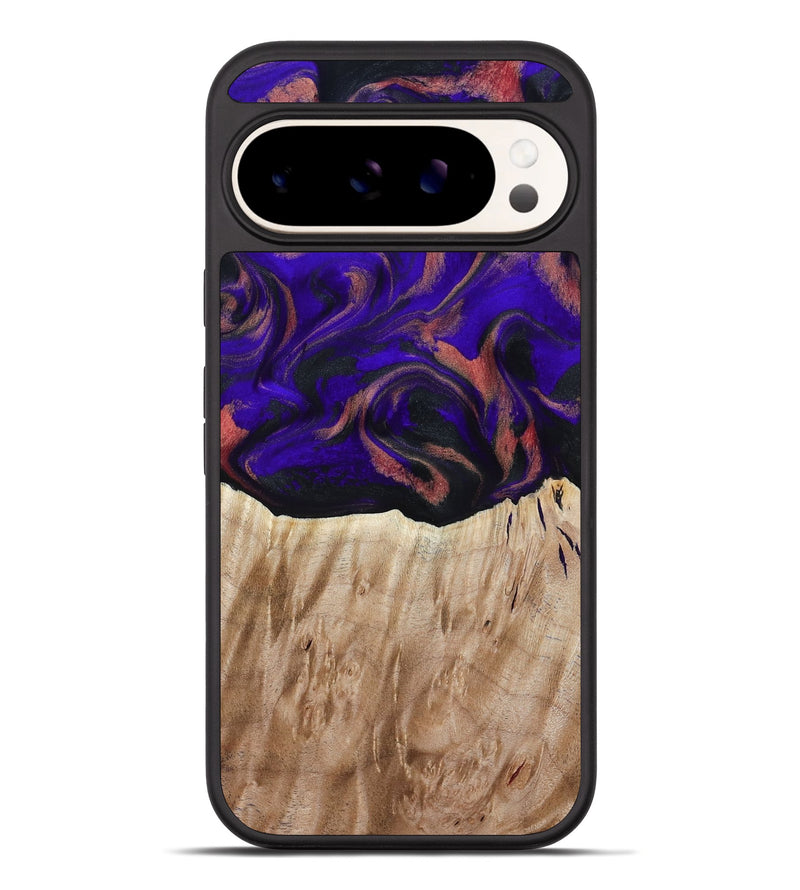 Pixel 10 Pro XL Wood Phone Case - Marques (Purple, 817655)