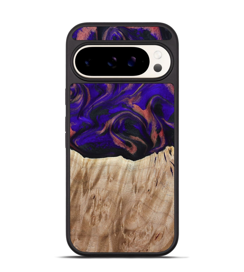 Pixel 9 Pro Wood Phone Case - Marques (Purple, 817655)