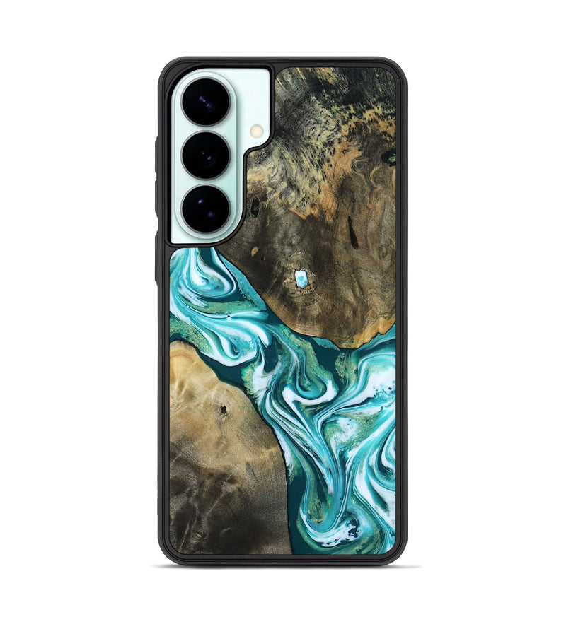 Galaxy S26 Plus Wood Phone Case - Zetta (Green, 817666)
