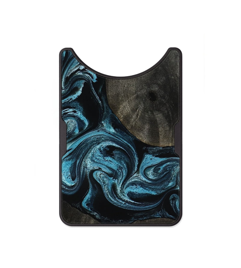 Alloy Wood Wallet - Grady (Blue, 817688)