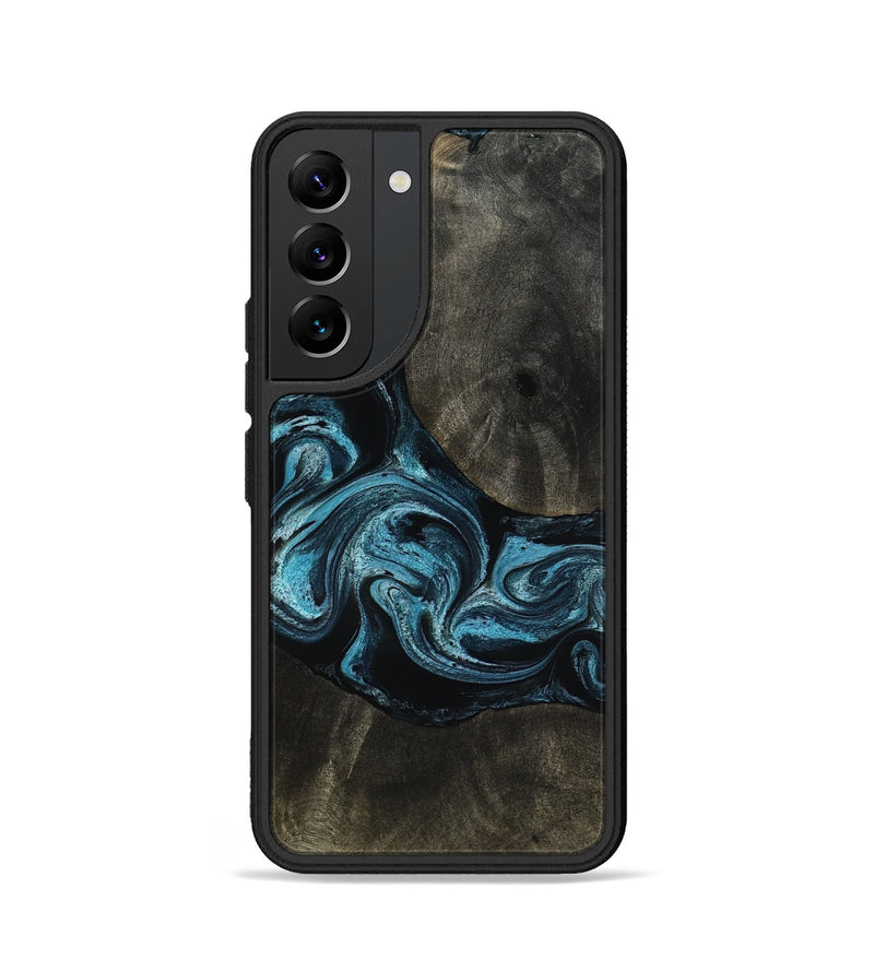 Galaxy S22 Wood Phone Case - Grady (Blue, 817688)