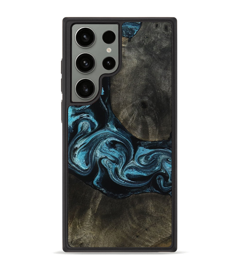 Galaxy S23 Ultra Wood Phone Case - Grady (Blue, 817688)