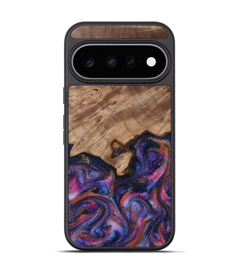 Pixel 11 Pro Wood Phone Case - Will (Blue, 817696)