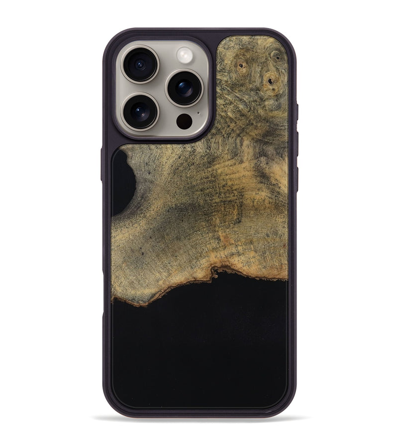 iPhone 16 Pro Max Wood Phone Case - Brady (Wood Burl, 817697)