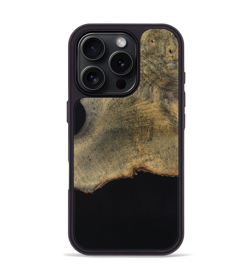 iPhone 16 Pro Wood Phone Case - Brady (Wood Burl, 817697)