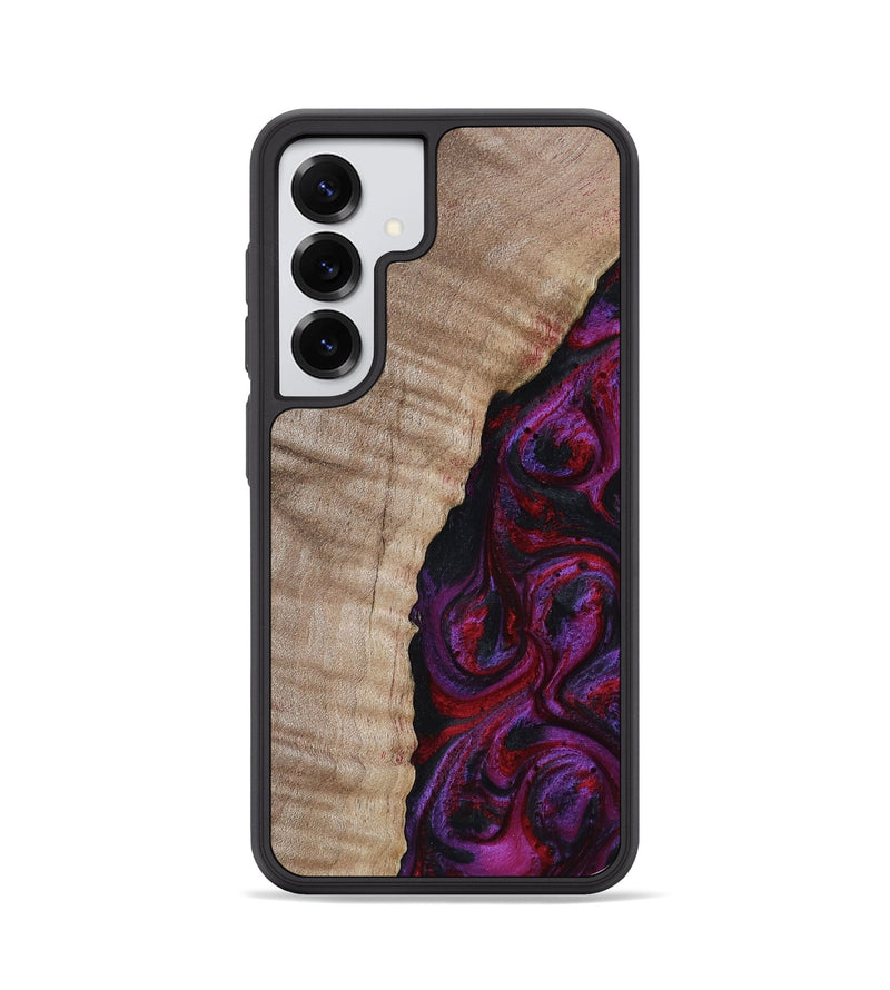 Galaxy S25 Wood Phone Case - Effie (Red, 817702)