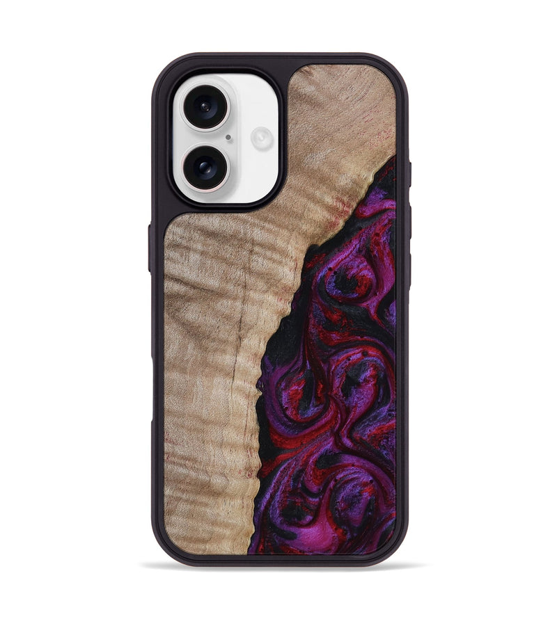iPhone 17 Wood Phone Case - Effie (Red, 817702)