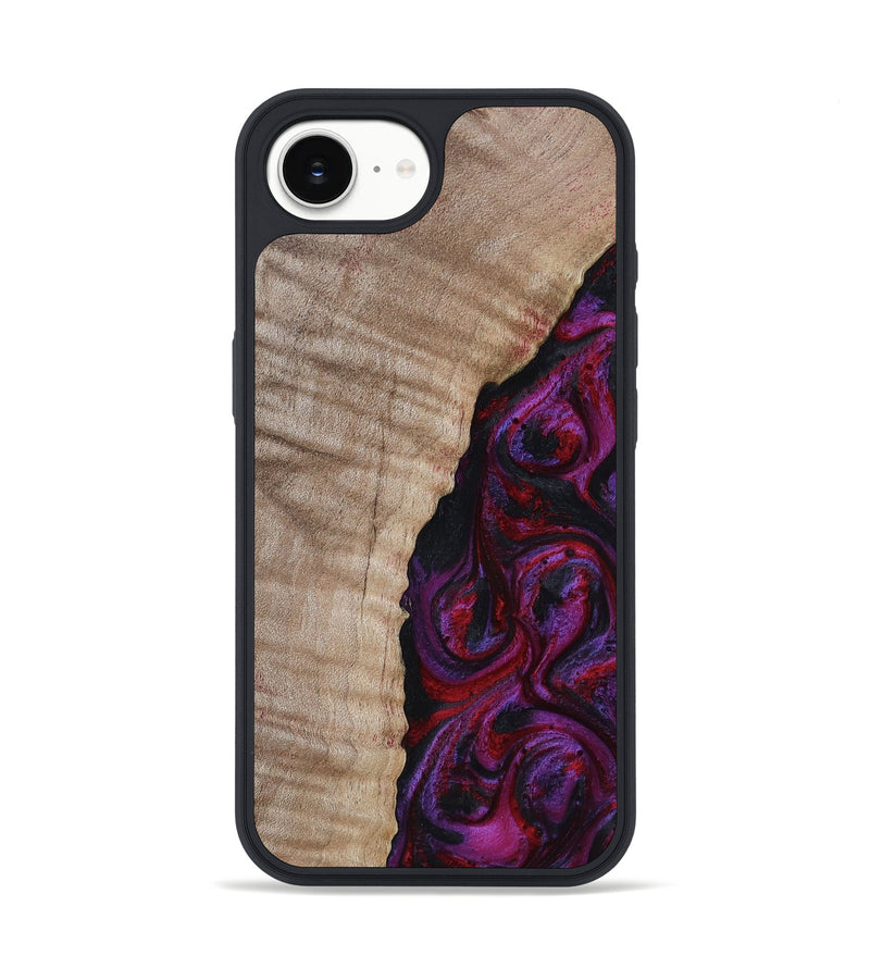 iPhone 17e Wood Phone Case - Effie (Red, 817702)
