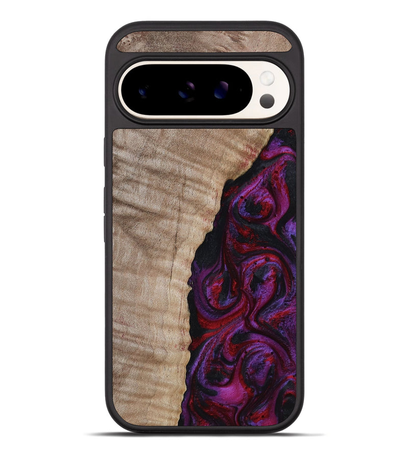 Pixel 10 Pro XL Wood Phone Case - Effie (Red, 817702)