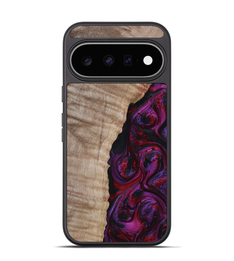 Pixel 11 Wood Phone Case - Effie (Red, 817702)
