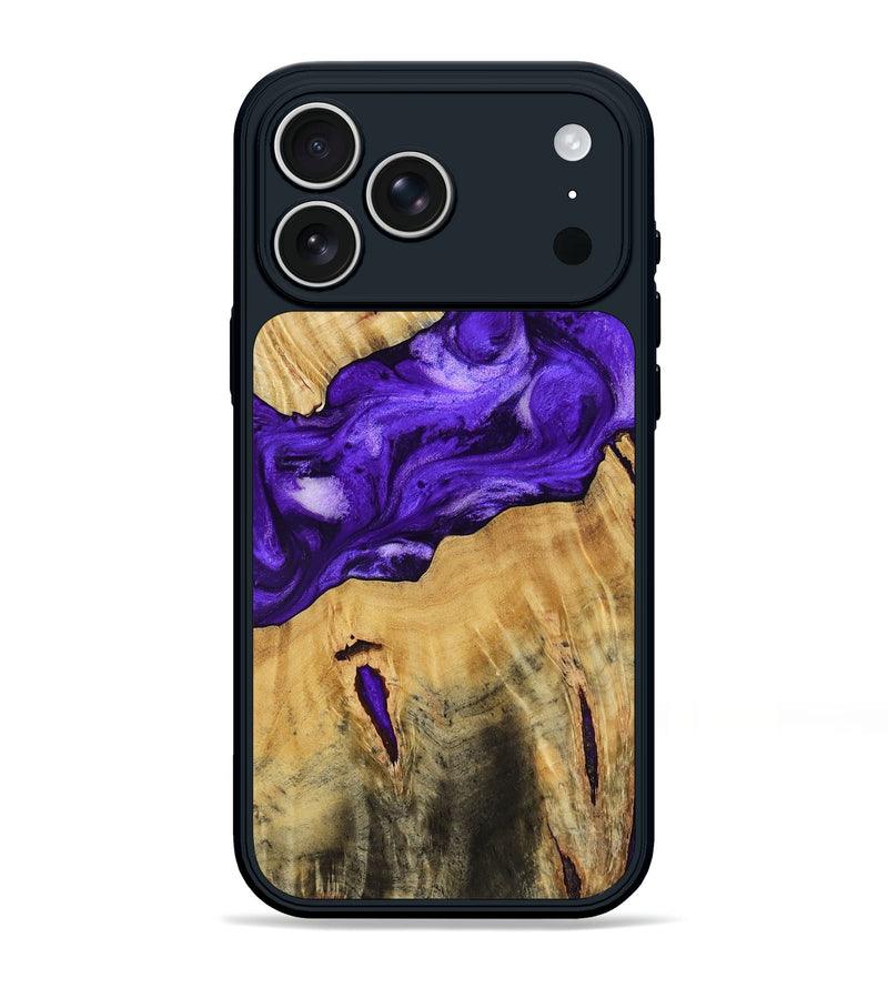 iPhone 17 Pro Max Wood Phone Case - Almeda (Purple, 817705)