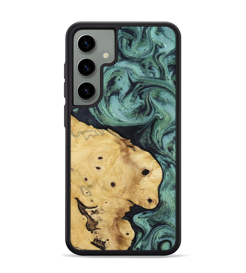 Galaxy S24 Plus Wood Phone Case - Aliana (Green, 817716)