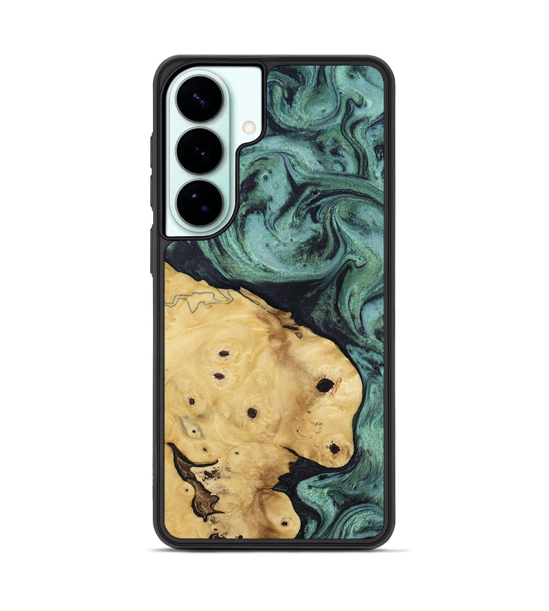 Galaxy S26 Plus Wood Phone Case - Aliana (Green, 817716)
