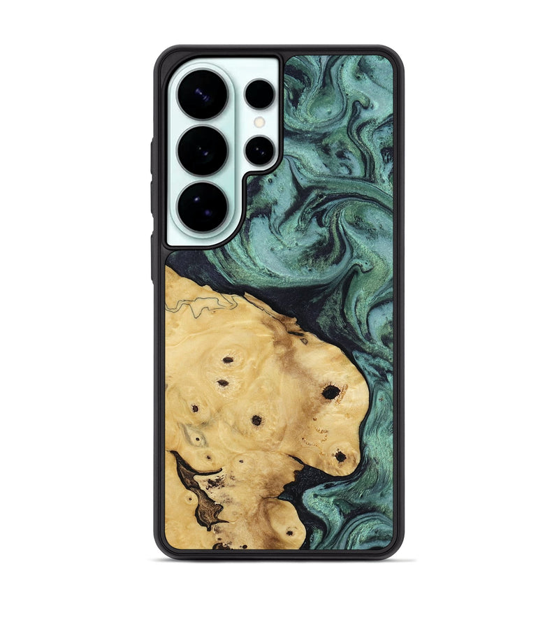 Galaxy S26 Ultra Wood Phone Case - Aliana (Green, 817716)
