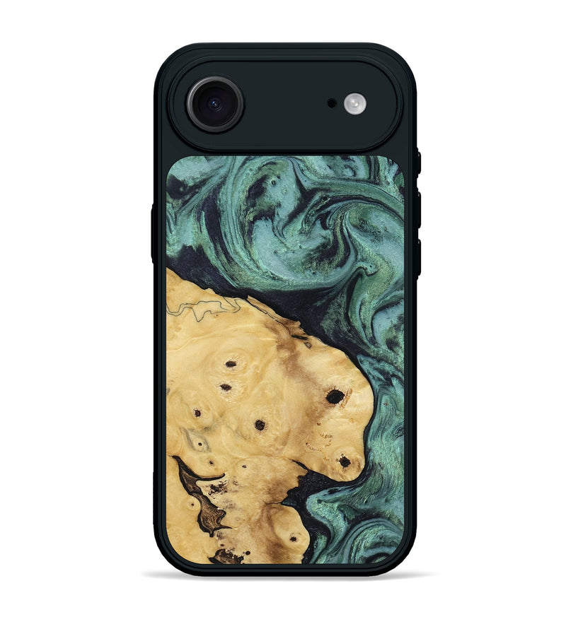 iPhone 17 Air Wood Phone Case - Aliana (Green, 817716)