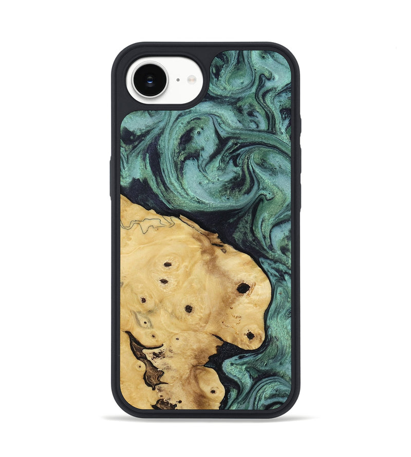 iPhone 17e Wood Phone Case - Aliana (Green, 817716)