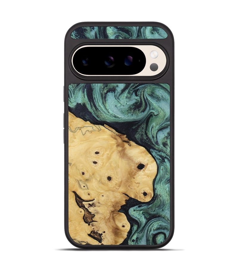Pixel 10 Pro Wood Phone Case - Aliana (Green, 817716)