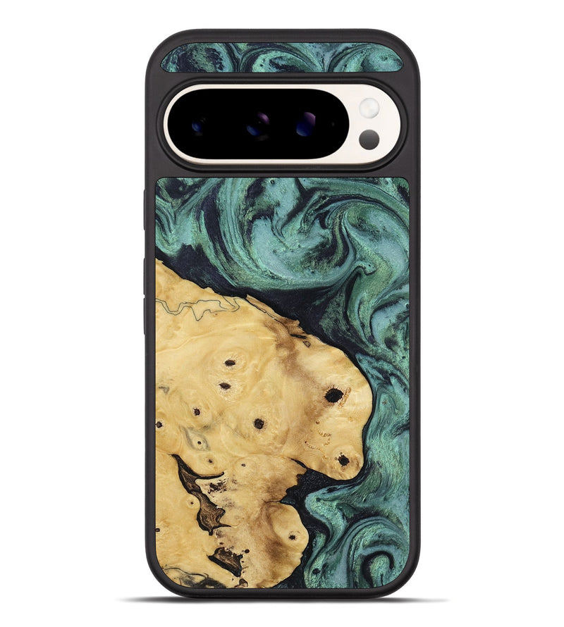 Pixel 10 Pro XL Wood Phone Case - Aliana (Green, 817716)