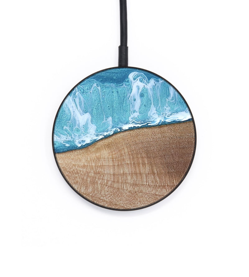 Circle Wood Wireless Charger - Sam (Coastal, 817728)