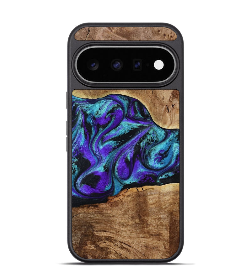 Pixel 11 Pro Wood Phone Case - Vada (Purple, 817742)