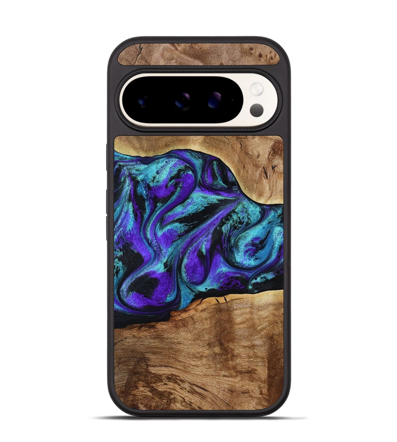 Pixel 9 Pro Wood Phone Case - Vada (Purple, 817742)