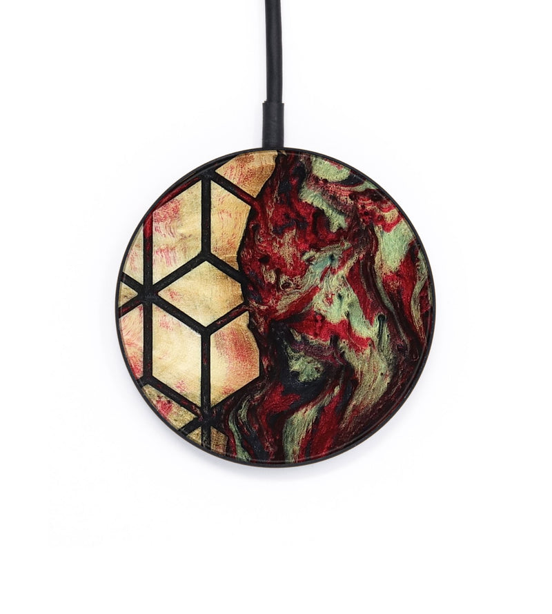 Circle Wood Wireless Charger - Tressie (Pattern, 817753)