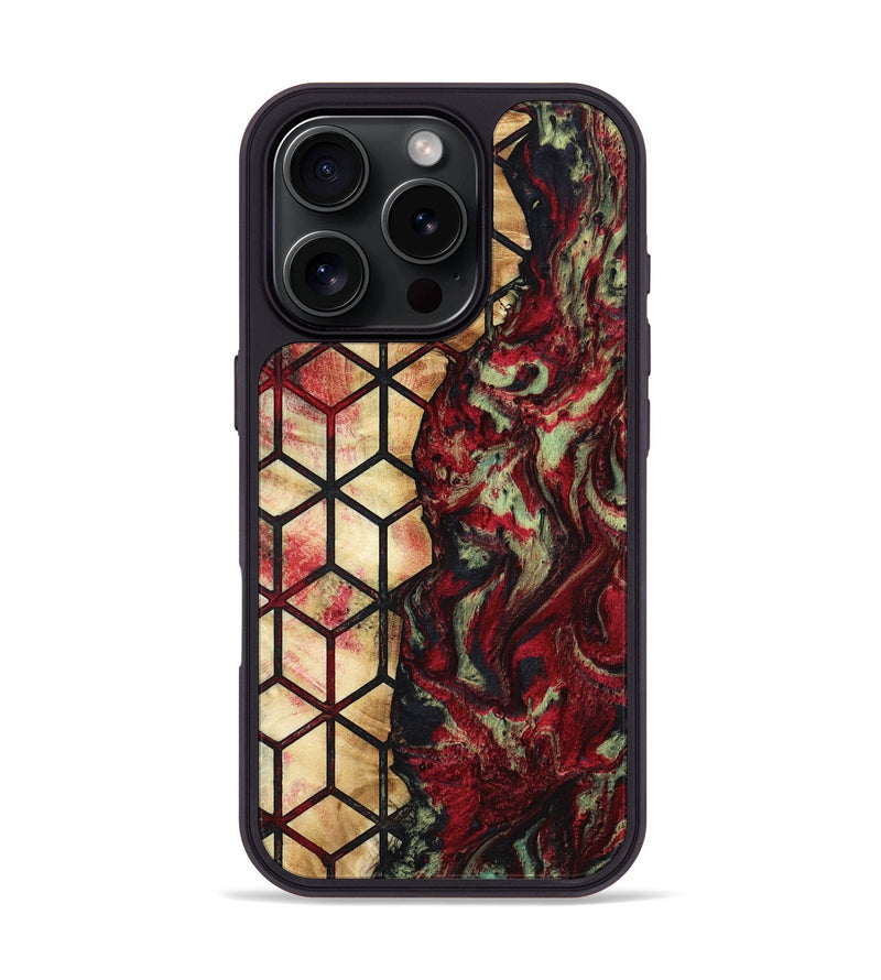 iPhone 16 Pro Wood Phone Case - Tressie (Pattern, 817753)