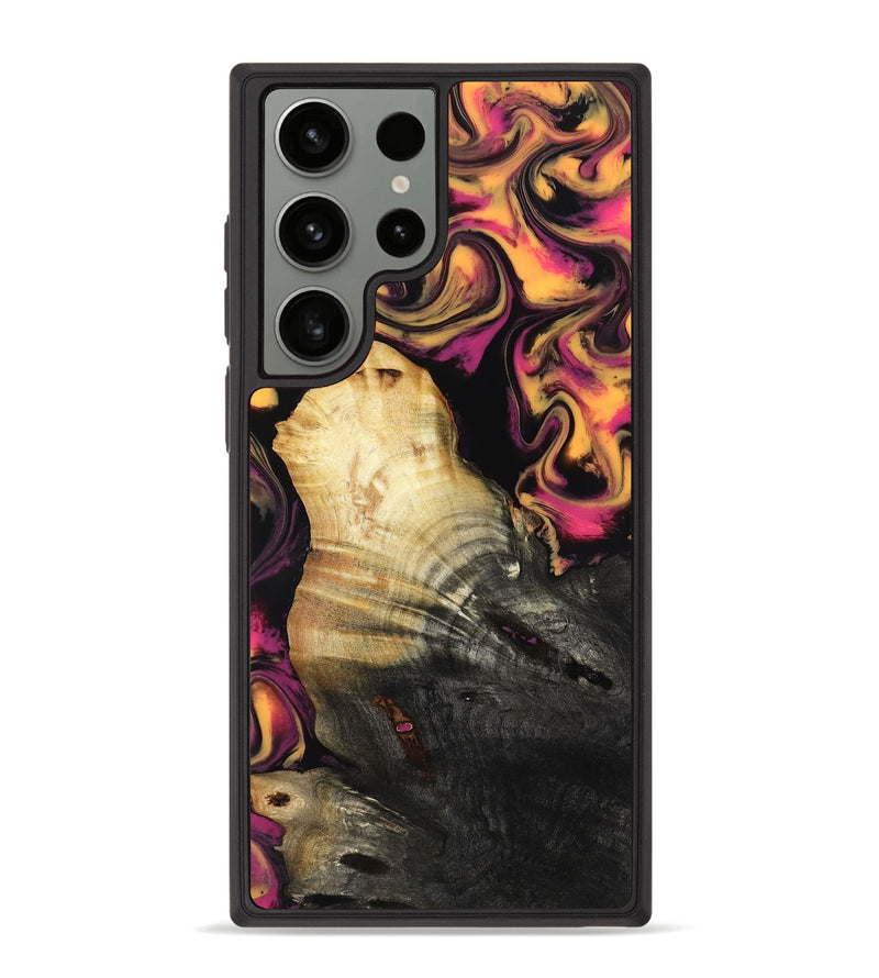 Galaxy S23 Ultra Wood Phone Case - Susan (Neon, 817777)