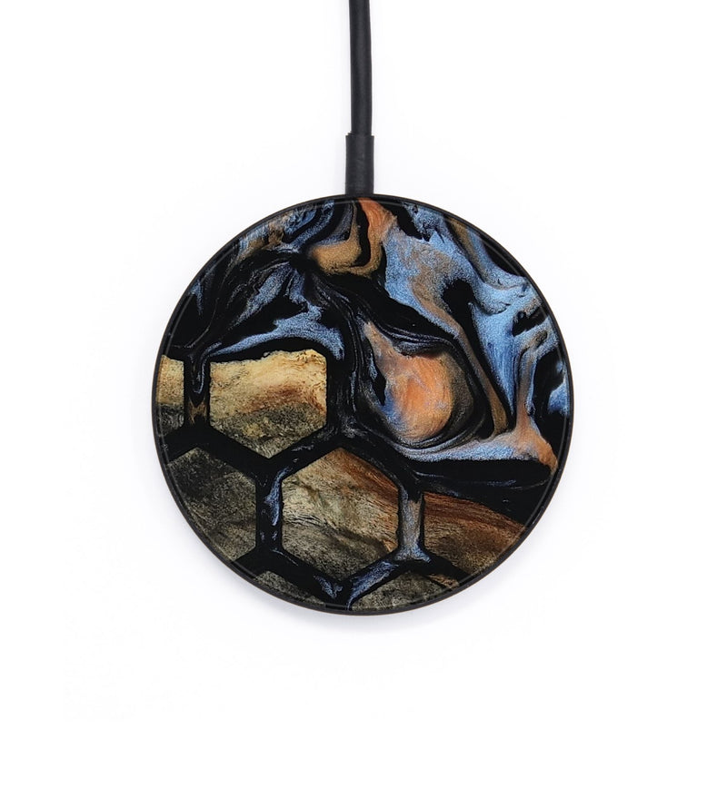 Circle Wood Wireless Charger - Cason (Pattern, 817797)